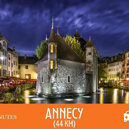 Apartamento Zenbnb - Kanji - Proche Tram - Parking Prive - Ambilly