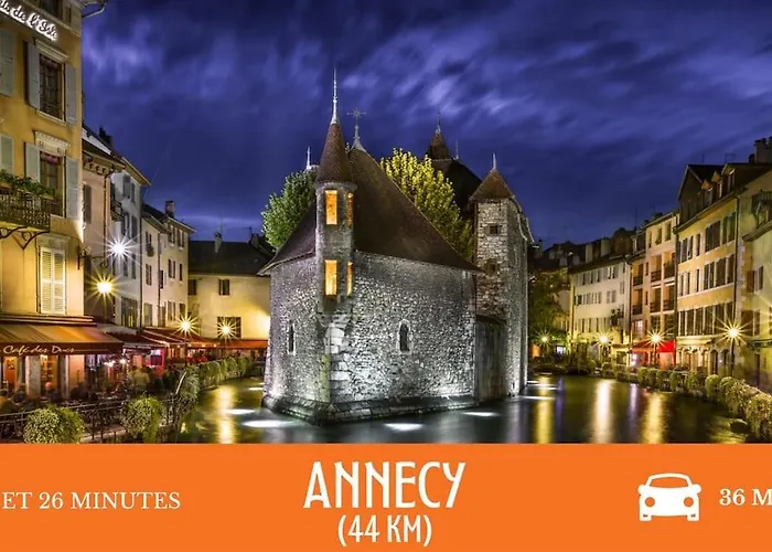 Apartment Zenbnb - Kanji - Proche Tram - Parking Privé - Ambilly